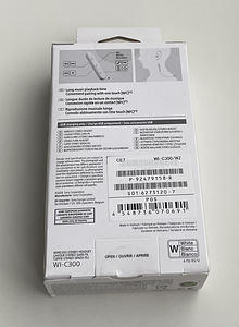 Sony WI-C300 Wireless Black/White (4 foto / 4)