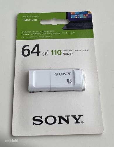 Sony Micro Vault 64GB USB 3.1 Black, White, Pink,Blue (фото #5)