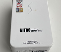 Supra Nitro iN-Ear Cables Carbon White