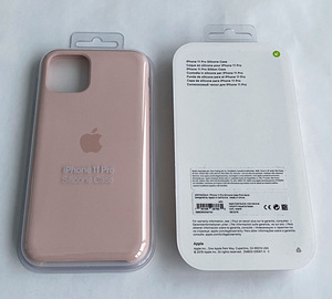 iPhone 11 Pro Silicone Case Pink/Black/Clear/Red/Blue/White (5 foto / 7)