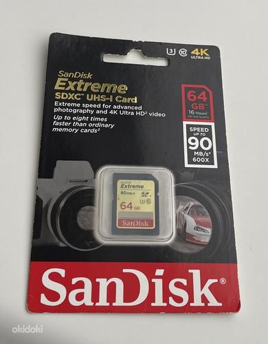 SanDisk SDXC Extreme SDXC 32GB/64GB 90MB/s Class 10 (фото #3)