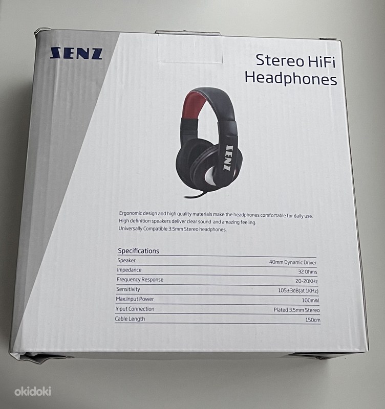 SENZ SAEHP14 ON EAR HEADPHONES (foto #2)