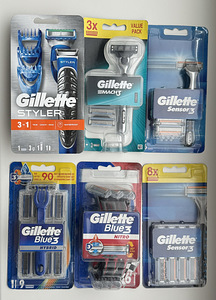 Gillette/Philips Fusion5/Skinguard/Mach3/Venus (5 foto / 10)