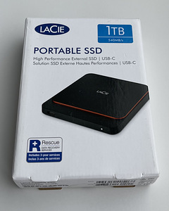 LaCie Portable SSD 1TB Black