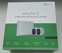 Netgear Arlo Pro 2 Smart Security System with 2 Cameras