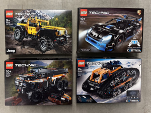 Lego Technic / Jurassic Park / Sonic the Hedgehog