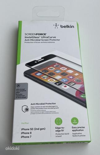 Belkin InvisiGlass™ UltraCurve Anti-Microbial for iPhone SE (фото #1)