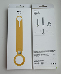 Apple AirTag Loop Deep Navy/White/Sunflower (2 foto / 3)
