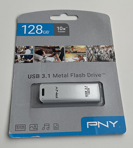 PNY USB 3.1 Flash Drive 128GB Black/Silver (3 foto / 4)