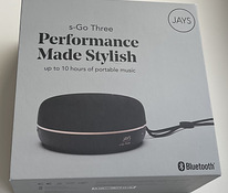 Jays s-Go Three Bluetooth speaker Graphite Black
