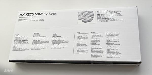 Logitech MX Keys Mini Mac (SWE) White (фото #2)