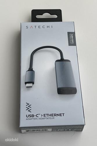 Satechi TYPE-C Gigabit Ethernet Adapter , Space Gray (фото #1)