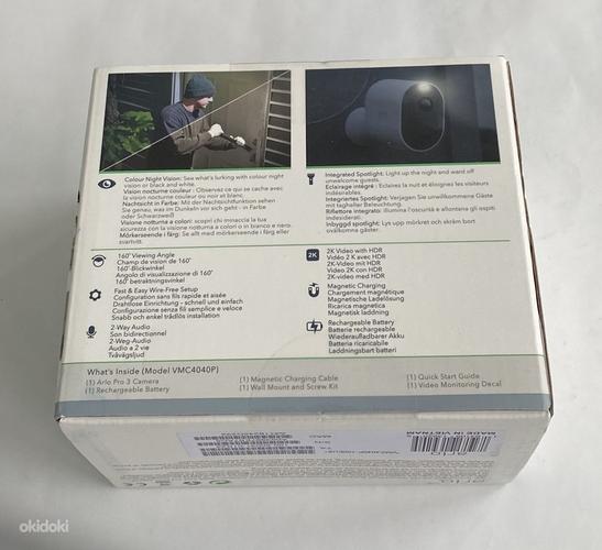 NETGEAR Arlo Pro 3  2K QHD Wire-Free Security Camera Add-On (фото #3)