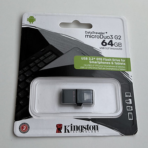 Kingston 64gb USB 3.2 DataTraveler microDuo 3.0 G2