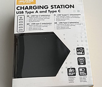 Biltema Charging station, USB Type A and Type C