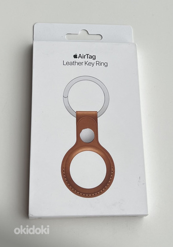 Apple AirTag Leather Key Ring (фото #7)
