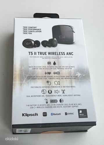 Klipsch T5 II True Wireless ANC Gunmetal/Silver (фото #2)