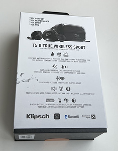 Klipsch T5 II True Wireless Sport Black/Gray (2 foto / 8)