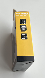 Biltema USB charger with 2 ports, Type A, QC 3.0 (4 foto / 4)