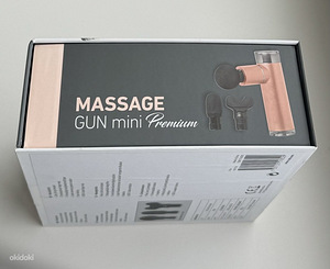 MASSAGE GUN mini Premium , Black / Pink (4 foto / 4)