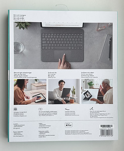 Logitech Combo Touch iPad Pro 12.9 5th gen. Grey , SWE (2 foto / 2)