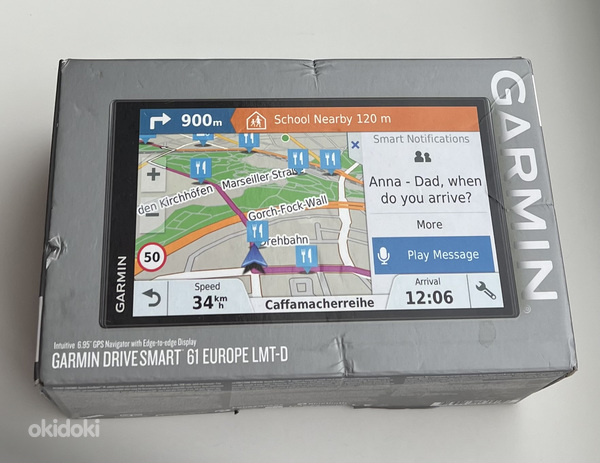 Garmin DriveSmart 61 LMT-D Europe 6,95" (фото #1)