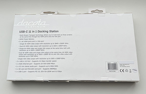 Dacota Platinum USB-C 11 in 1 Docking Station (2 foto / 2)