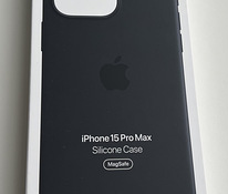Apple iPhone 15 Pro Max Silicone Case Black