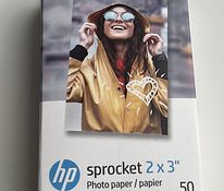 HP Sprocket 2 x 3" Zink Photo Paper , 50 pack 2x3