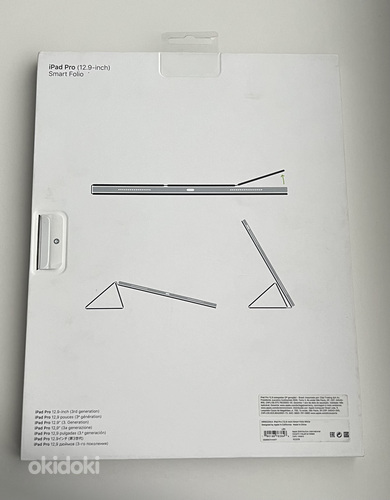 Apple iPad Pro 12,9 Smart Folio (3rd Gen)White/Charcoal Gray (фото #4)