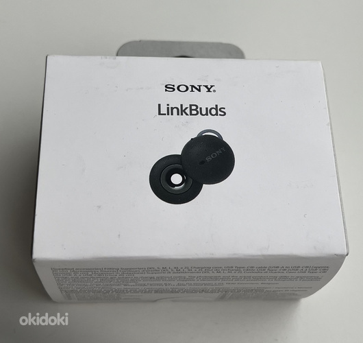 Sony LinkBuds WF-L900 Earbuds , Gray (фото #1)