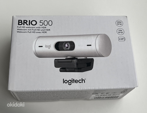 Logitech Brio 500 , White (фото #1)