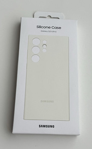 Samsung Galaxy S23 Ultra Silicone Cover , Beige