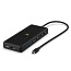 Unisynk 12 Port Dual Display USB-C Hub 8K Pro , Black (foto #2)