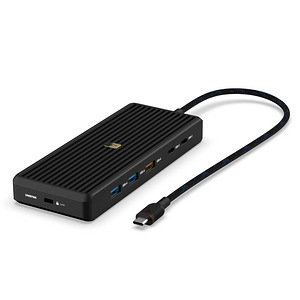 Unisynk 12 Port Dual Display USB-C Hub 8K Pro , Black (2 foto / 10)
