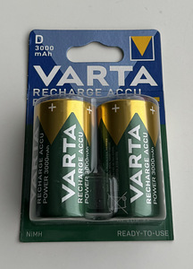 Varta Recharge Accu Power D 3000mAh 2tk