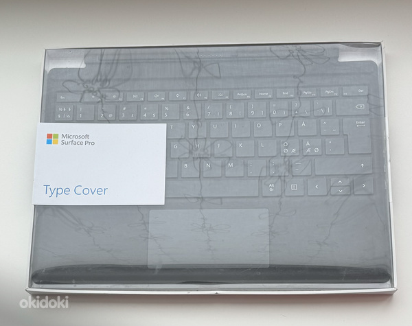 Microsoft Surface Pro Type Cover , SWE , Black (foto #1)