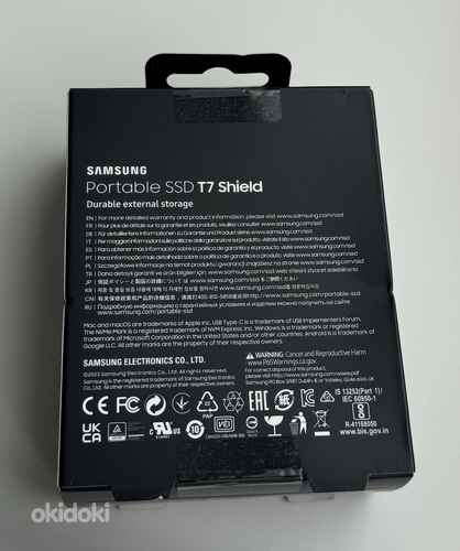 Samsung T7 Shield 1 TB , USB-C 3.2 , Beige (фото #2)