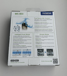 Olympus WS-853 Digital Voice Recorder Black (2 foto / 5)