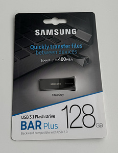 Samsung BAR Plus USB 3.1 128 GB Titan Gray (1 foto / 2)