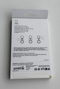 Apple AirTag Leather Key Ring , Midnight (2 foto / 2)