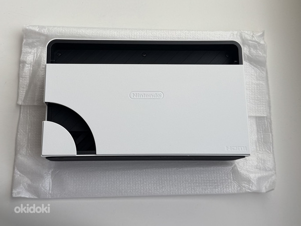Nintendo Switch White OLED Charging Dock ,White + HDMI Cable