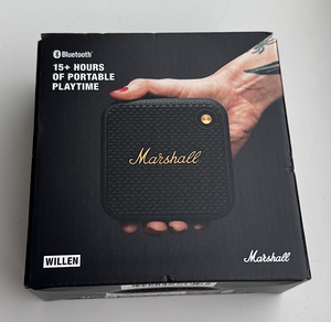 Marshall Willen Portable Wireless Speaker , Black/Brass (1 foto / 5)