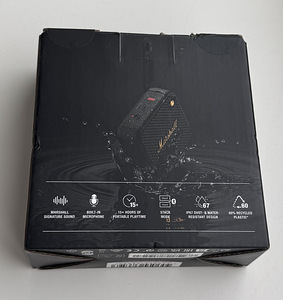 Marshall Willen Portable Wireless Speaker , Black/Brass (2 foto / 5)
