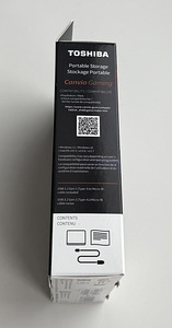 Toshiba Canvio Gaming 2TB/4TB , Black / Dark Grey Metallic (6 foto / 8)