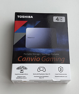 Toshiba Canvio Gaming 2TB/4TB , Black / Dark Grey Metallic (7 foto / 8)