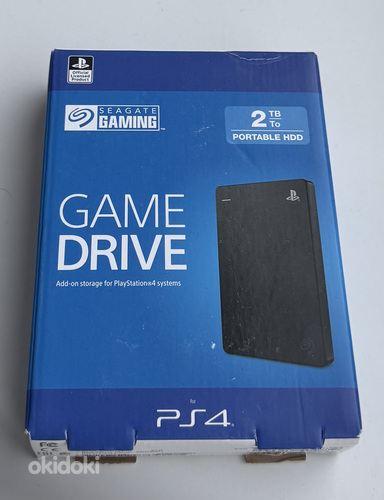 Seagate Game Drive for PS4 2TB , Black