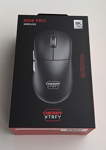 Cherry XTRFY M68 Pro 8K Wireless Gaming Mouse , Black (1 foto / 5)
