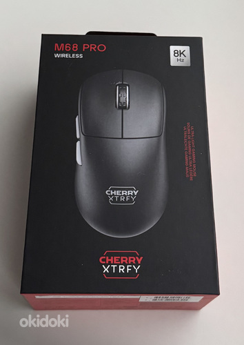 Cherry XTRFY M68 Pro 8K Wireless Gaming Mouse , Black