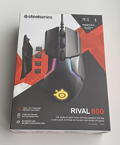 SteelSeries Rival 600 Wired Optical Mouse , Black (1 foto / 5)